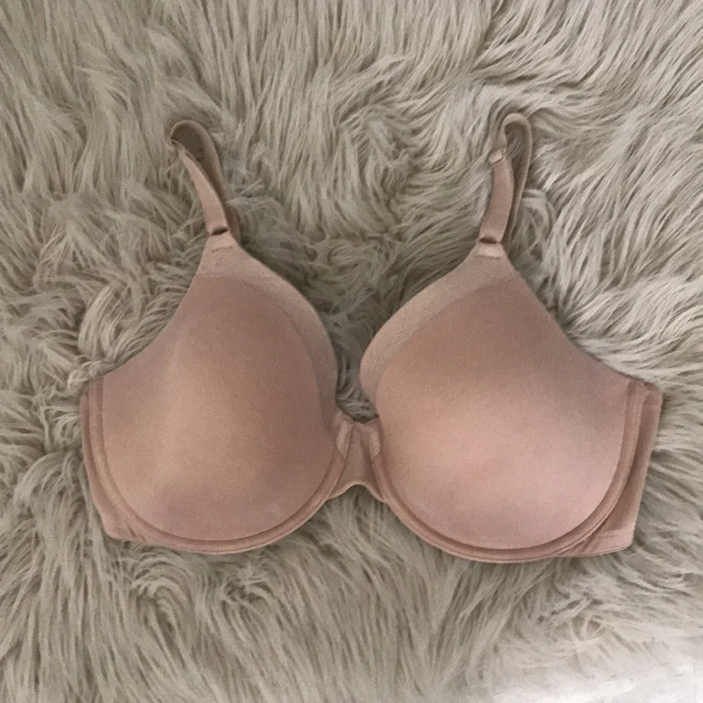 WARNERS Smooth FX Floral-Mesh Trim Tan  Bra | 40D